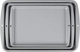 Wilton Recipe Right Non-Stick Cookie Sheet Set, 3-Piece