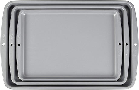 Wilton Recipe Right Non-Stick Cookie Sheet Set, 3-Piece