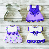 Ann Clark Baby Dress Cookie Cutter, 3.75"