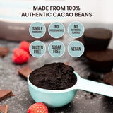 The Cocoa Trader - Black Cocoa Powder for Baking (1lb) and making black icing