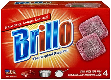 Brillo The Original Soap Pad 4 Pcs