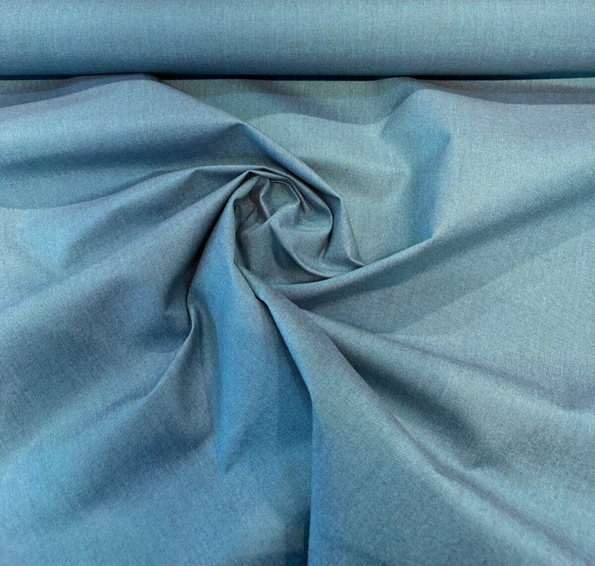 Triumph Lagoon Solution-Dyed Acrylic Fabric - Lagoon, Plain Weave, 54" Width (By The Yard)