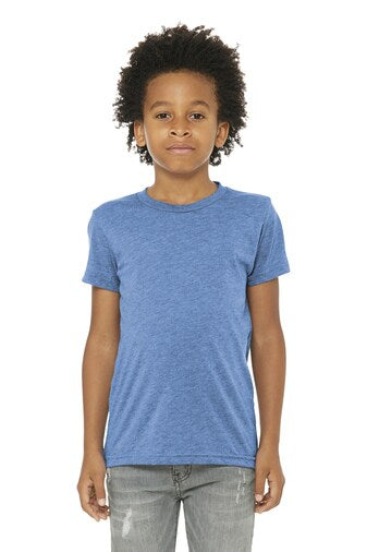 BELLA CANVAS® Youth Triblend Crewneck Short Sleeve Tee