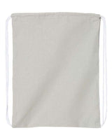 Q-Tees Economical Sport Pack Drawcord Cinch Rope Bag