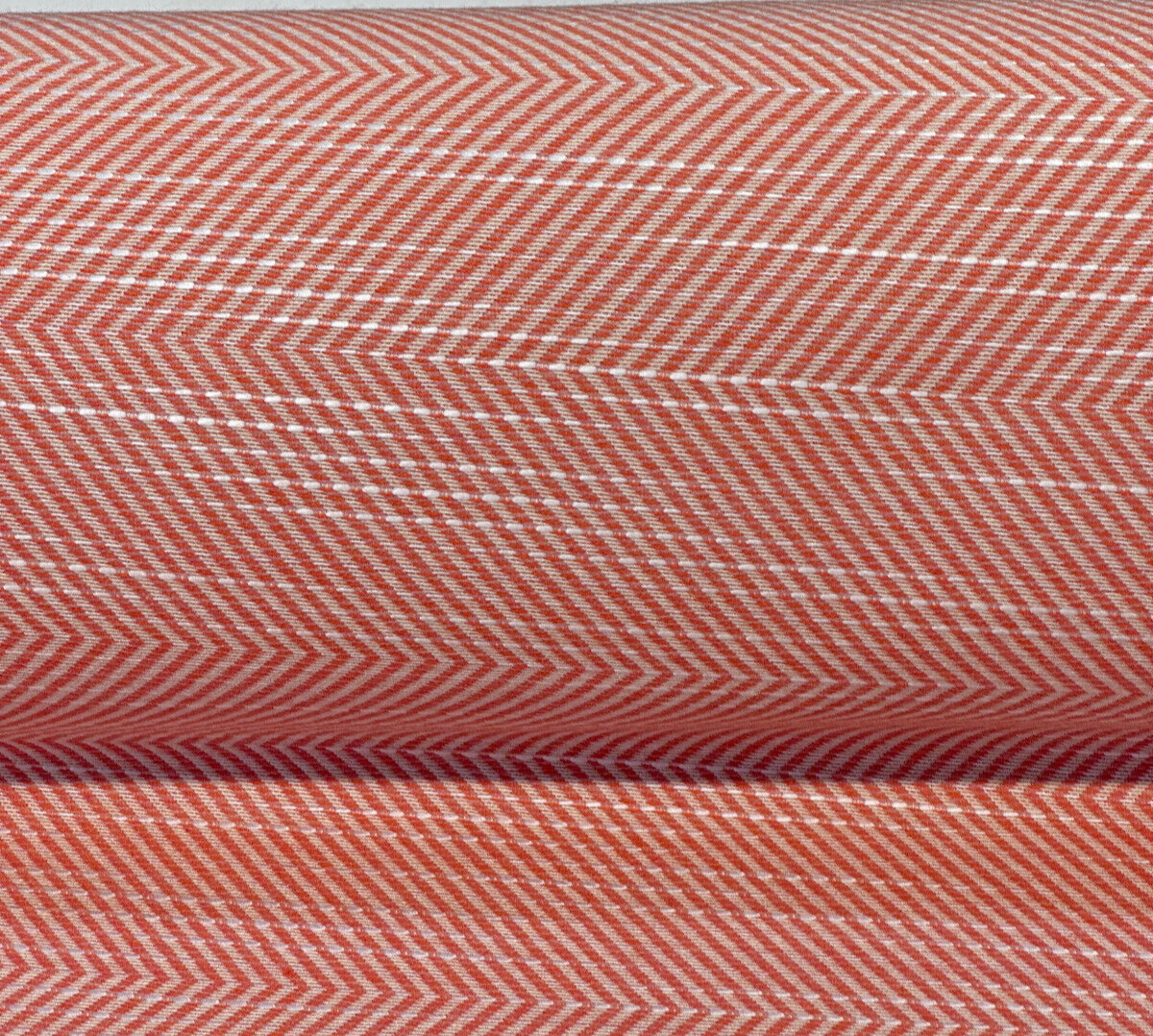 Sunbrella Annex Guava Pink Herringbone Acrylic Fabric - Guava Pink Herringbone, 56" Width (1 Yard)