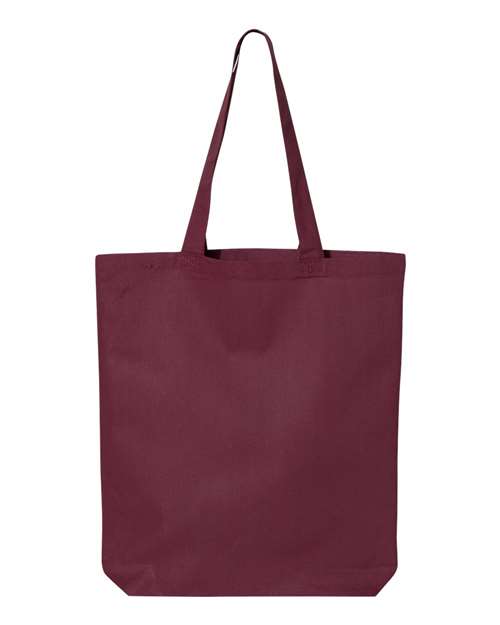 Q-Tees 12L Economical Cotton Tote Bag