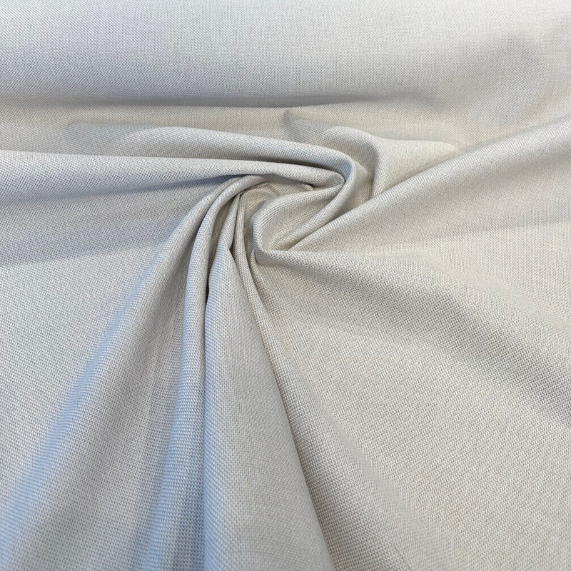 Sunbrella Essential Flax Solution Dyed Acrylic Fabric - Beige Textured Solids, 54" Width (1 Yard)
