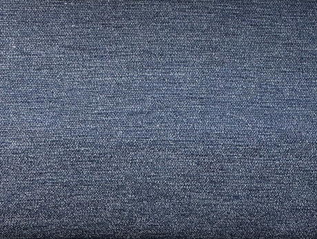 Sunbrella Boucle Twirl Blue Midnight Acrylic Fabric - Midnight Blue, Textured Boucle, 54" Width (1 Yard)