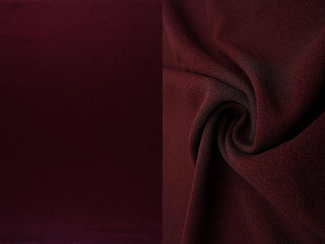 1 Yard Solid Techno Crepe Fabric, Heavy Stretch 58/60" Wide for Apparel