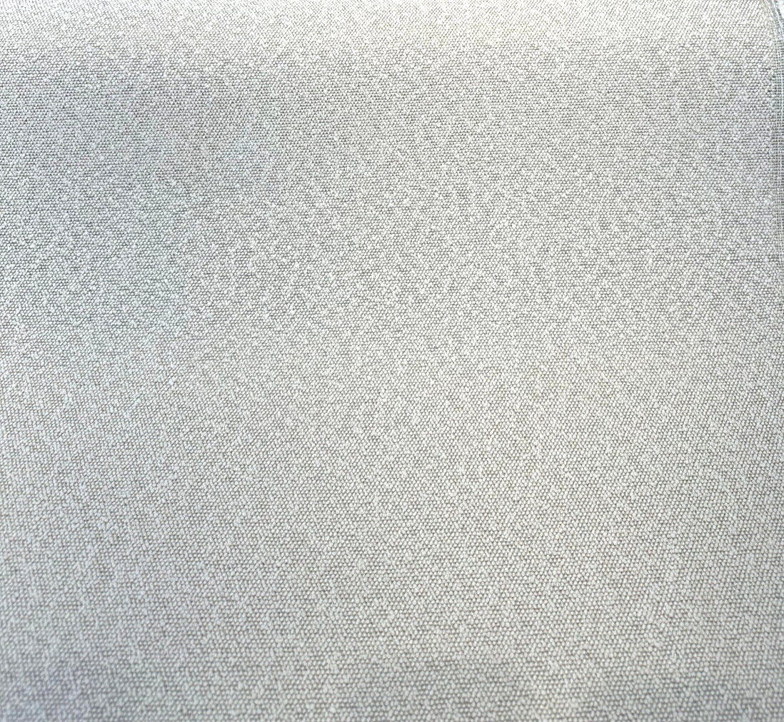 Kravet Boucle Wool Viscose Polyester Blend Fabric - White Gray Boucle, 55.12" Width (1 Yard)