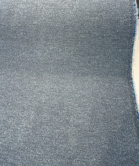 Sunbrella Outdoor Nurture Acrylic Fabric - Sapphire Blue Boucle Upholstery, 54" Width (1 Yard)