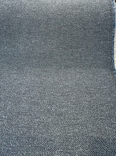 Sunbrella Outdoor Nurture Acrylic Fabric - Sapphire Blue Boucle Upholstery, 54" Width (1 Yard)