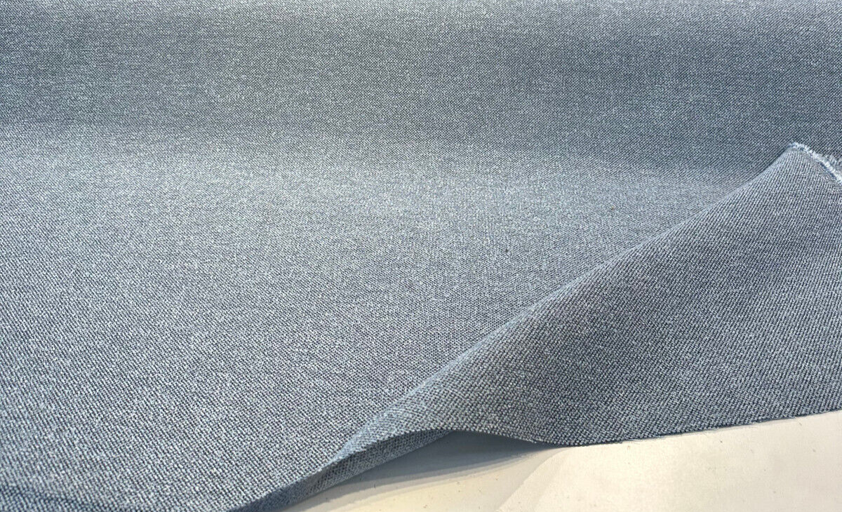 Sunbrella Outdoor Nurture Acrylic Fabric - Sapphire Blue Boucle Upholstery, 54" Width (1 Yard)
