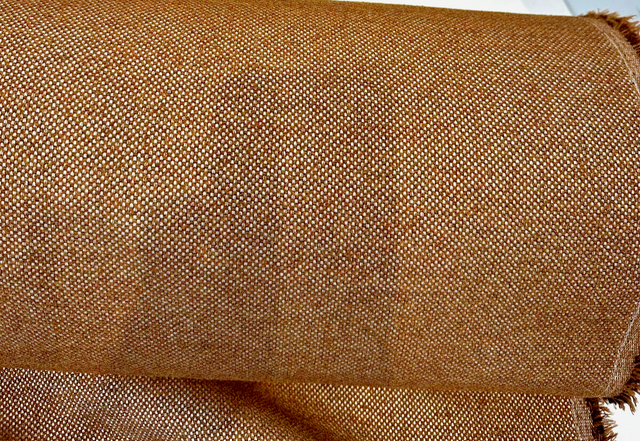Sunbrella Outdoor Nurture Tawny Boucle Acrylic Fabric - Tawny Brownish Orange Boucle, 54" Width (1 Yard)