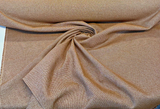 Sunbrella Outdoor Nurture Tawny Boucle Acrylic Fabric - Tawny Brownish Orange Boucle, 54" Width (1 Yard)