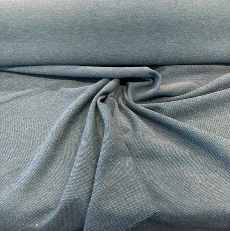 Sunbrella Outdoor Nurture Laurel Boucle Acrylic Fabric - Laurel Green With Hints Of Gray And Blue, 54" Width (1 Yard)