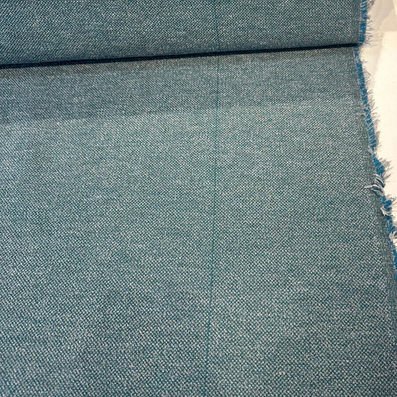 Sunbrella Outdoor Nurture Laurel Boucle Acrylic Fabric - Laurel Green With Hints Of Gray And Blue, 54" Width (1 Yard)