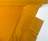 Rudy Velvet Polyester Fabric - Golden Mustard, Upholstery, 56" Width (1 Yard)