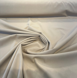 Rudy Velvet Polyester Fabric - Beige Parchment, 56" Width (1 Yard)