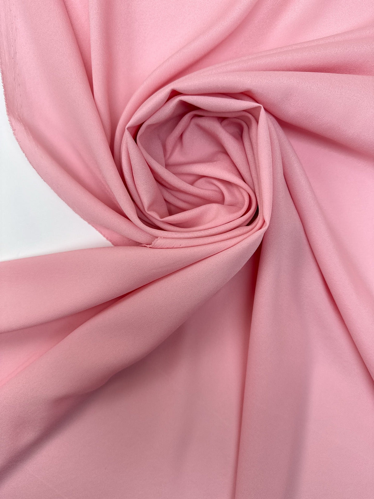 Pink Crepe Polyamide Crepe Fabric