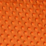 Minky Dimple Dot Faux Fur Fabric - 100 Percent Polyester, Embossed Dimple Dot, 60" Width (1 Yard)