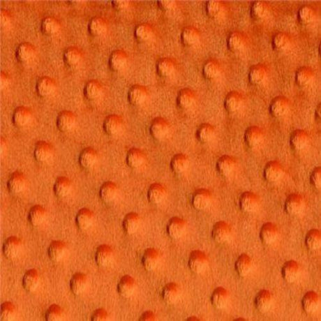 Minky Dimple Dot Faux Fur Fabric - 100 Percent Polyester, Embossed Dimple Dot, 60" Width (1 Yard)
