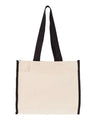 14L Tote with Contrast-Color Handles