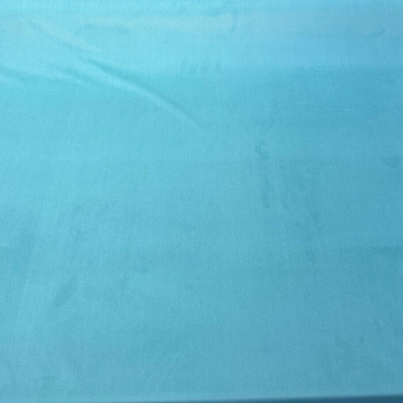 Rudy Velvet Polyester Fabric - Turquoise Blue, Upholstery, 56" Width (1 Yard)
