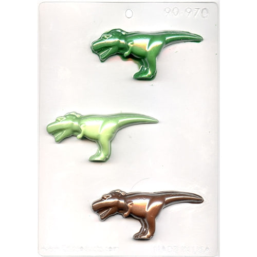 Molde de chocolate de dinosaurio T-Rex