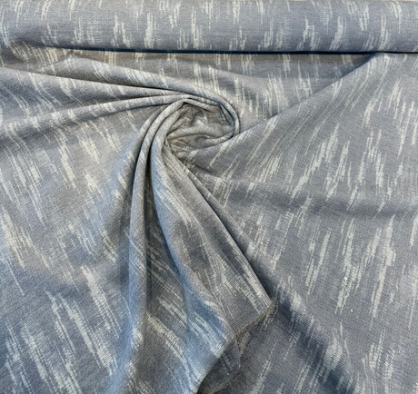 Sunbrella Mountains Slate Solution Dyed Acrylic Fabric - Slate Mountains Print, 54" Width (1 Yard)