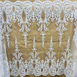 Embroidered Bridal Lace Fabric