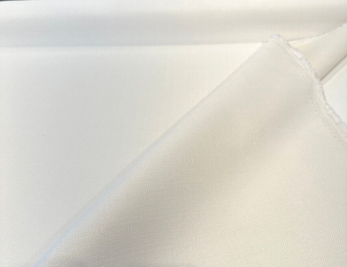 Sunbelievable Swimmer Pearl Cream Solution Dyed Acrylic Polyester Fabric - Solid Pearl Cream, 59" Width (By The Yard)