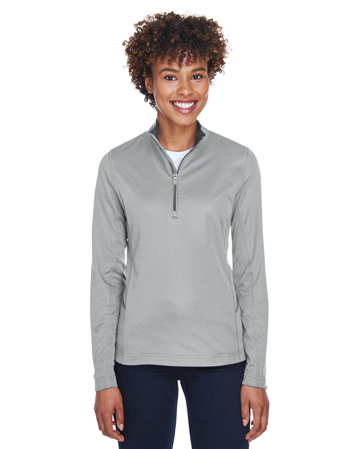 Ladies' Cool & Dry Sport Quarter-Zip Pullover