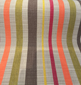 Sunbrella Solano Fiesta Acrylic Fabric - Fiesta Stripe, 54" Width (1 Yard)