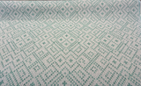 Sunbrella Sweater Weather Sunbrella Acrylic Fabric - Pine Green, Textured Geometric, 54" Width (1 Yard)
