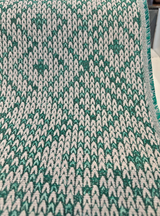 Sunbrella Sweater Weather Sunbrella Acrylic Fabric - Pine Green, Textured Geometric, 54" Width (1 Yard)