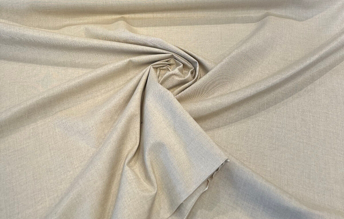 Sunbrella Arbor Pebble Solution Dyed Acrylic Fabric - Canvas, Beige, 54" Width (1 Yard)