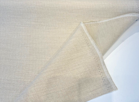 Sunbelievable Topsail Almond Beige Solution Dyed Acrylic Polyester Fabric - Almond Beige Solid, 59" Width (1 Yard)