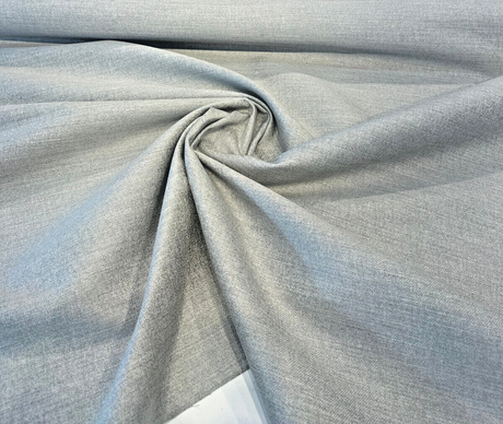 Sunbelievable Topsail Solution Dyed Acrylic Polyester Fabric - Light Gray Oyster, Solid, 59" Width (By The Yard)