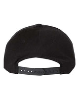 Premium Five-Panel Curved Visor Snapback Cap