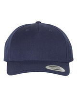 YP Classics Premium Five-Panel Curved Bill Snapback Cap