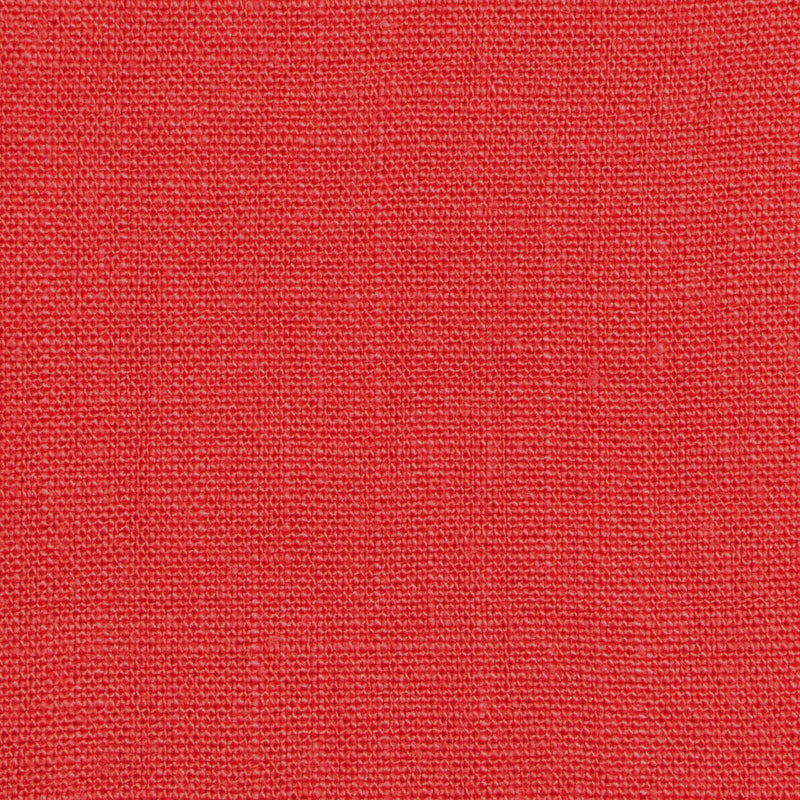 Don Giovanni Linen Fabric - Paprika Red, Upholstery Drapery, 54" Width (1 Yard)