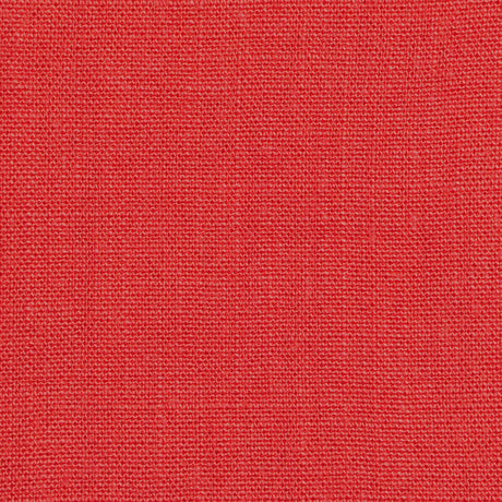 Don Giovanni Linen Fabric - Paprika Red, Upholstery Drapery, 54" Width (1 Yard)