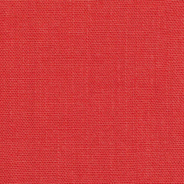 Don Giovanni Linen Fabric - Paprika Red, Upholstery Drapery, 54" Width (1 Yard)