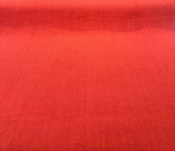 Don Giovanni Linen Fabric - Paprika Red, Upholstery Drapery, 54" Width (1 Yard)