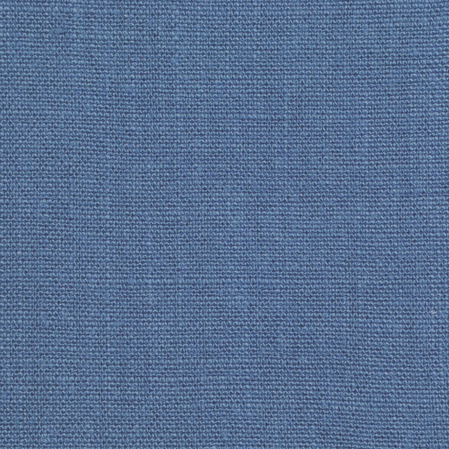 Don Giovanni Linen Fabric - Blue Smoke, Upholstery Drapery, 54" Width (1 Yard)