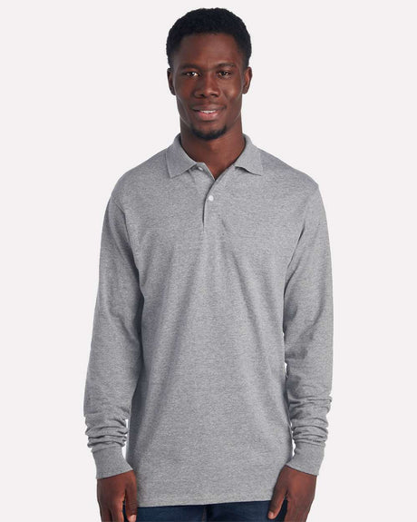 JERZEES® Men’s Dri-Power Long Sleeve Polo
