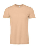Premium triblend tee available in Black, White, Navy, Heather Gray and Red cotton-poly-rayon fabric