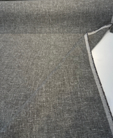 Libeco Belgian Linen Melange Fabric - Lichen Gray, Drapery Upholstery, 54" Width (1 Yard)