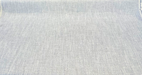 Libeco Belgian Linen Melange Gris Light Blue Upholstery Fabric - Gris Light Blue, 54" Width (1 Yard)